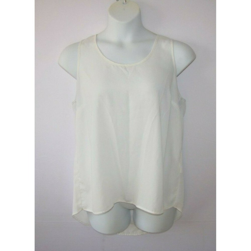 Dressy White Tank L